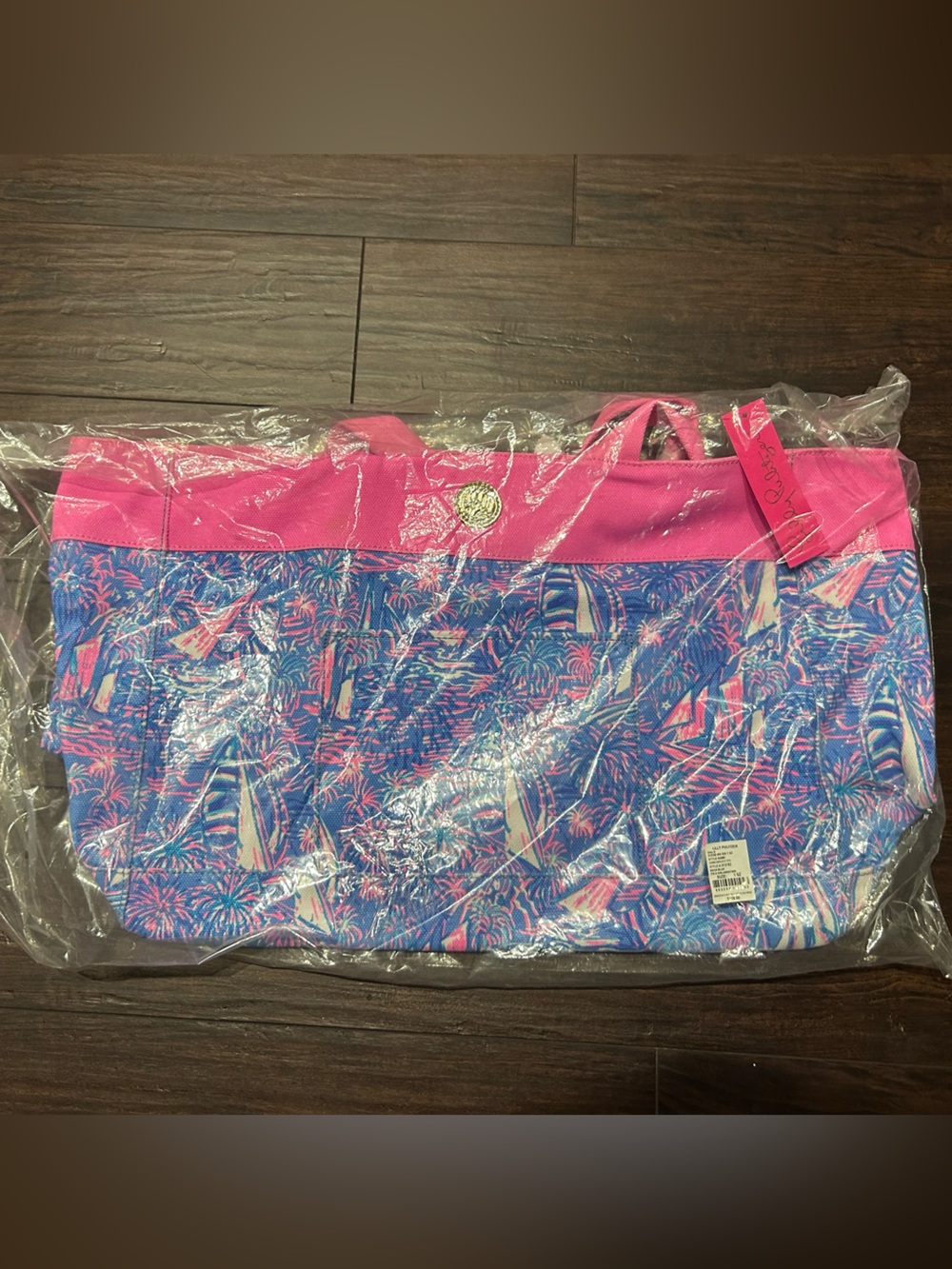 Lilly Pulitzer Jumbo Tote Bag - It's a Sailabration - NWT